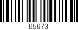 Código de barras (EAN, GTIN, SKU, ISBN): '05673'