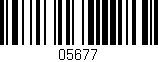 Código de barras (EAN, GTIN, SKU, ISBN): '05677'