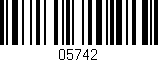 Código de barras (EAN, GTIN, SKU, ISBN): '05742'