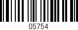 Código de barras (EAN, GTIN, SKU, ISBN): '05754'
