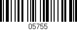 Código de barras (EAN, GTIN, SKU, ISBN): '05755'