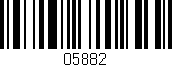 Código de barras (EAN, GTIN, SKU, ISBN): '05882'