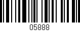 Código de barras (EAN, GTIN, SKU, ISBN): '05888'