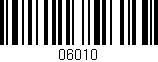 Código de barras (EAN, GTIN, SKU, ISBN): '06010'