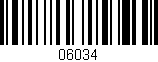Código de barras (EAN, GTIN, SKU, ISBN): '06034'
