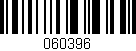 Código de barras (EAN, GTIN, SKU, ISBN): '060396'