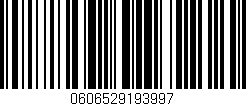 Código de barras (EAN, GTIN, SKU, ISBN): '0606529193997'