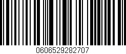Código de barras (EAN, GTIN, SKU, ISBN): '0606529282707'