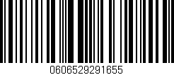 Código de barras (EAN, GTIN, SKU, ISBN): '0606529291655'
