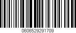 Código de barras (EAN, GTIN, SKU, ISBN): '0606529291709'