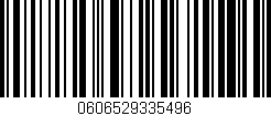 Código de barras (EAN, GTIN, SKU, ISBN): '0606529335496'
