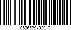 Código de barras (EAN, GTIN, SKU, ISBN): '0606529483913'