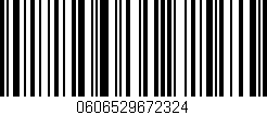 Código de barras (EAN, GTIN, SKU, ISBN): '0606529672324'