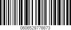 Código de barras (EAN, GTIN, SKU, ISBN): '0606529778873'