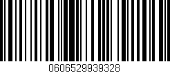 Código de barras (EAN, GTIN, SKU, ISBN): '0606529939328'