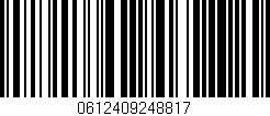 Código de barras (EAN, GTIN, SKU, ISBN): '0612409248817'