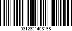 Código de barras (EAN, GTIN, SKU, ISBN): '0612631486155'