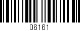 Código de barras (EAN, GTIN, SKU, ISBN): '06161'