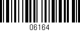 Código de barras (EAN, GTIN, SKU, ISBN): '06164'