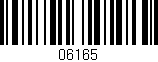 Código de barras (EAN, GTIN, SKU, ISBN): '06165'