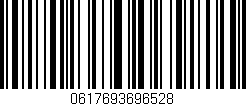 Código de barras (EAN, GTIN, SKU, ISBN): '0617693696528'