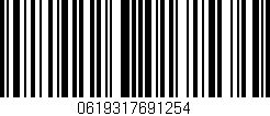 Código de barras (EAN, GTIN, SKU, ISBN): '0619317691254'