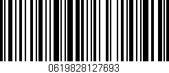 Código de barras (EAN, GTIN, SKU, ISBN): '0619828127693'