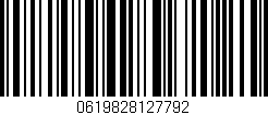 Código de barras (EAN, GTIN, SKU, ISBN): '0619828127792'