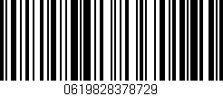 Código de barras (EAN, GTIN, SKU, ISBN): '0619828378729'