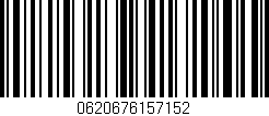 Código de barras (EAN, GTIN, SKU, ISBN): '0620676157152'
