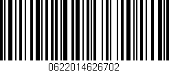Código de barras (EAN, GTIN, SKU, ISBN): '0622014626702'