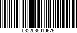 Código de barras (EAN, GTIN, SKU, ISBN): '0622069919675'