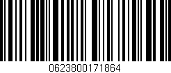 Código de barras (EAN, GTIN, SKU, ISBN): '0623800171864'