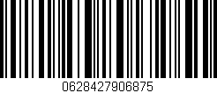 Código de barras (EAN, GTIN, SKU, ISBN): '0628427906875'
