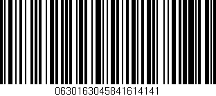 Código de barras (EAN, GTIN, SKU, ISBN): '0630163045841614141'