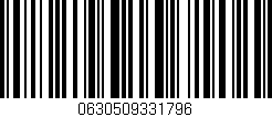 Código de barras (EAN, GTIN, SKU, ISBN): '0630509331796'