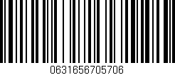 Código de barras (EAN, GTIN, SKU, ISBN): '0631656705706'