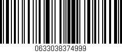 Código de barras (EAN, GTIN, SKU, ISBN): '0633038374999'
