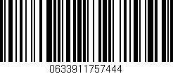 Código de barras (EAN, GTIN, SKU, ISBN): '0633911757444'