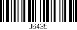 Código de barras (EAN, GTIN, SKU, ISBN): '06435'