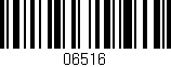 Código de barras (EAN, GTIN, SKU, ISBN): '06516'