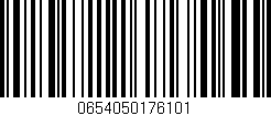 Código de barras (EAN, GTIN, SKU, ISBN): '0654050176101'