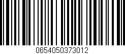 Código de barras (EAN, GTIN, SKU, ISBN): '0654050373012'