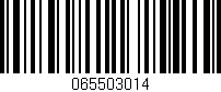 Código de barras (EAN, GTIN, SKU, ISBN): '065503014'