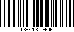 Código de barras (EAN, GTIN, SKU, ISBN): '0655786125586'