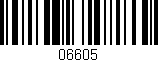 Código de barras (EAN, GTIN, SKU, ISBN): '06605'