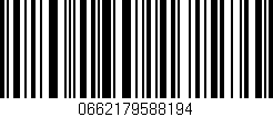 Código de barras (EAN, GTIN, SKU, ISBN): '0662179588194'