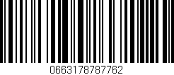 Código de barras (EAN, GTIN, SKU, ISBN): '0663178787762'