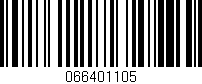 Código de barras (EAN, GTIN, SKU, ISBN): '066401105'
