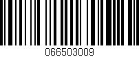Código de barras (EAN, GTIN, SKU, ISBN): '066503009'